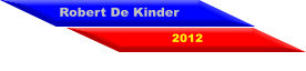 Robert De Kinder 2012