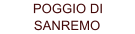 POGGIO DI  SANREMO